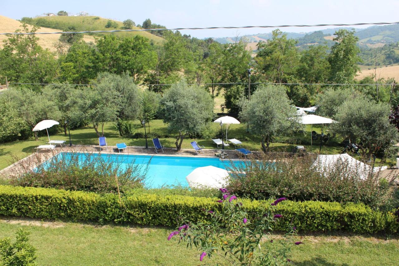 Agriturismo La Solagna Villa Montebello di Bertona Dış mekan fotoğraf